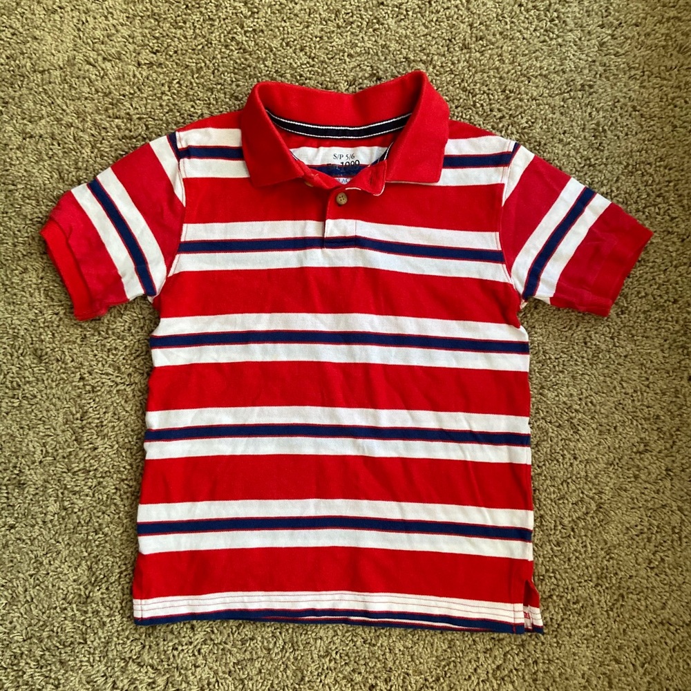 🍁3 for $15🍁Short Sleeve Polo Shirt Sz S or 5 / 6